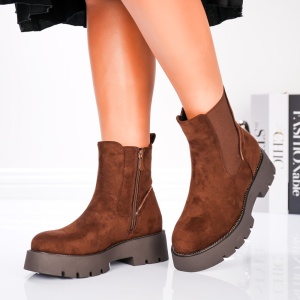 Ghete Dama - NexaBoots B24-1510 Brown - Img 4
