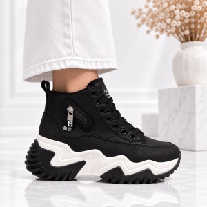 Ghete Dama Urban Nova - JC8828 Black - Img 2