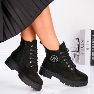 Ghete Dama - Urban Suede B24-1528 Black - Img 2