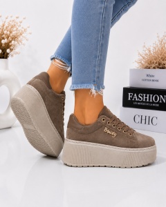 Pantofi Casual Boany - MK057 Brown - Img 4