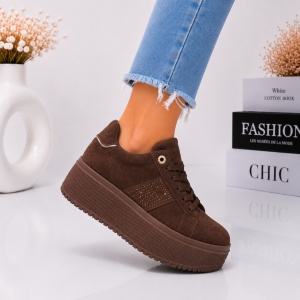 Pantofi Casual CC - H58 Brown - Img 4