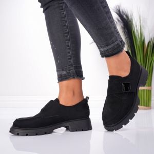 Pantofi Casual Chasie - 1005 Black - Img 4