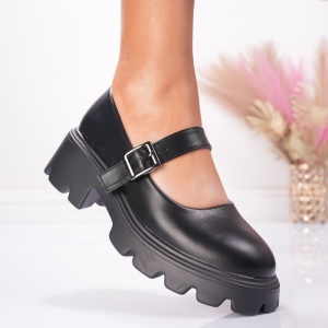 Pantofi Casual Onda - 1029 Black - Img 3