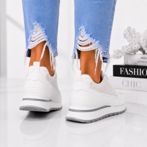 Pantofi Sport Dama Lola - LA350 White - Img 3