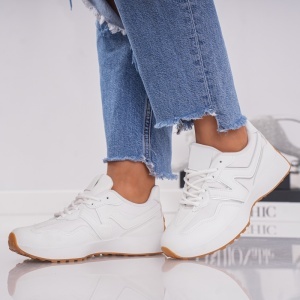 Pantofi Sport NB - H21 White - Img 5