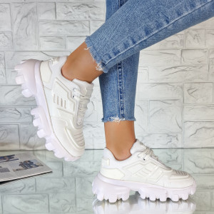 Pantofi Sport Pety - H12 White - Img 3