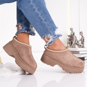 Papuci Casual UG - UrbanLift BK301 Khaki - Img 2
