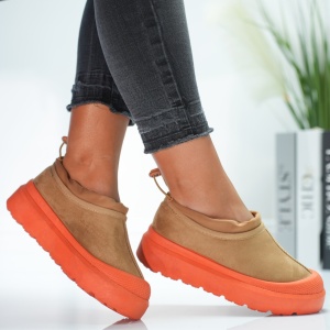 Papuci Casual UG - VL238 Camel - Img 1