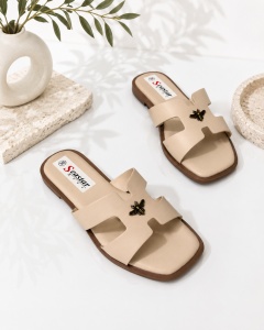 Papuci Dama - PS68 Beige
