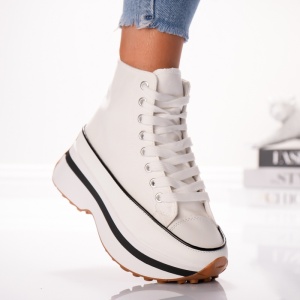 Bascheti Dama Zea High - LA831 White - Img 2