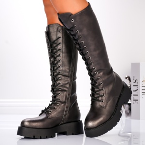 Cizme Dama - B24-1512 Khaki - Img 1
