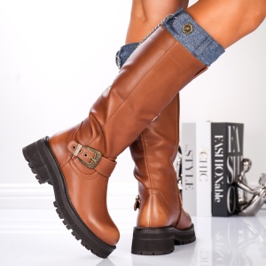 Cizme Dama - B24-1557 Camel - Img 3