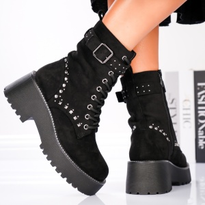 Ghete Casual - Prisma B24-1506A Black