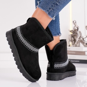 Ghete Casual UG - Cozy Line BK331 Black - Img 3