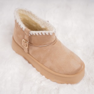 Ghete Casual UG -CozyBelt VL255 Beige - Img 6