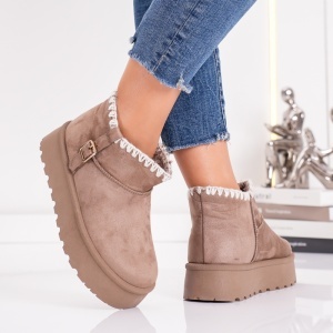 Ghete Casual UG - CozyBelt VL255 Khaki - Img 2