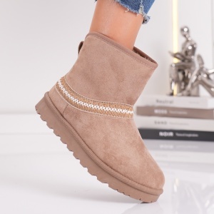 Ghete Casual UG - CozyLine BK331 Khaki