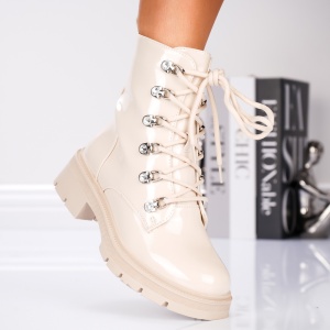 Ghete Dama - B24-1533 Beige - Img 1