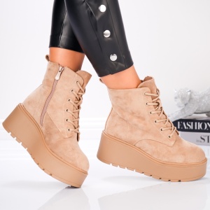 Ghete Dama - RavenLift SH1367 Khaki - Img 2