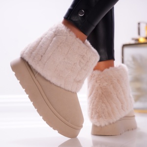 Ghete Tip UG -FurWarm B24-1595G Beige