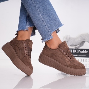 Pantofi Casual LineStep - H37 Brown - Img 3