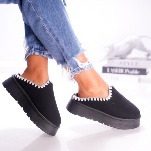 Papuci Casual UG - B24-1585 Black - Img 3