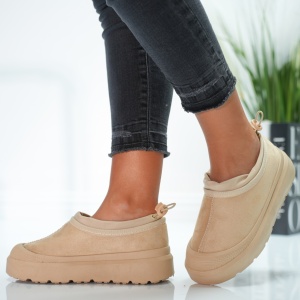 Papuci Casual UG - SoftStep VL238 Beige - Img 5