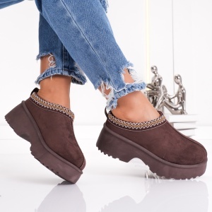 Papuci Casual UG - UrbanLift BK301 Brown - Img 3