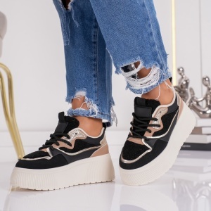Sneakers Dama UG High - MK072 Black - Img 4
