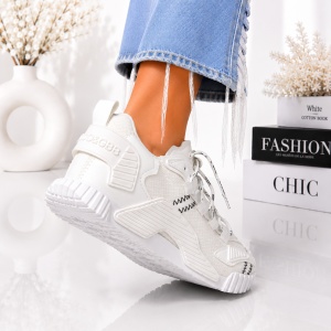 Sneakers Damă Urban Edge - BL670P White - Img 3