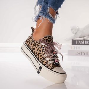 Tenisi Dama Bowl - MZ-2313 Leopard - Img 3
