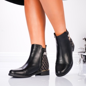 Botine Dama - B23-55A Black - Img 4