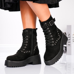 Ghete Casual - B24-1506A Black - Img 4