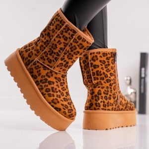 Ghete Casual UG - NordicRise BK321 Leopard - Img 3