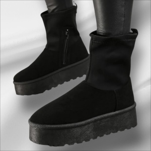 Ghete Casual UG - SnowBelt NB705 Black - Img 2