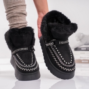 Ghete Casual UG - SnowBelt NB776 Black - Img 3