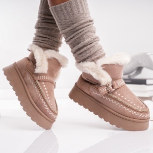 Ghete Casual UG - SnowBelt NB776 Khaki - Img 6
