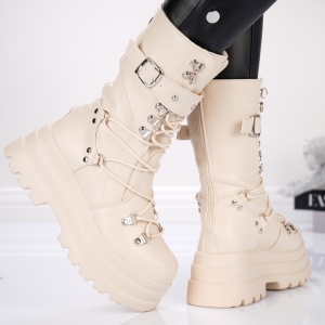 Ghete Dama - 3WL28 Beige - Img 2