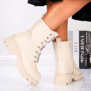 Ghete Dama - B24-1527 Beige - Img 2