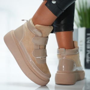 Ghete Dama Kamy ShineBoot- BL557 Khaki