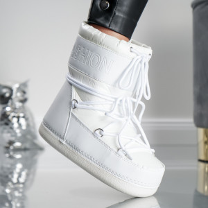 Ghete Dama Tip MoonB Low - 3LT6 White - Img 1