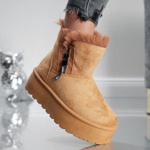 Ghete Tip UG - Fluffy Zip 1001 Camel
