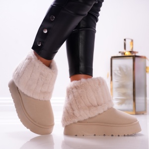 Ghete Tip UG -FurWarm B24-1595G Beige - Img 4
