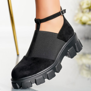 Pantofi Casual Alexe - C-65 Black - Img 2