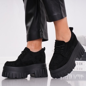 Pantofi Casual Class Go - A5213 Black - Img 4