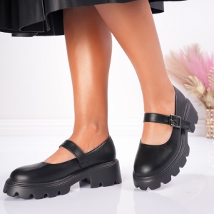 Pantofi Casual Onda - 1029 Black - Img 4