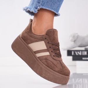Pantofi Casual StripeWalk - H35 Brown - Img 3