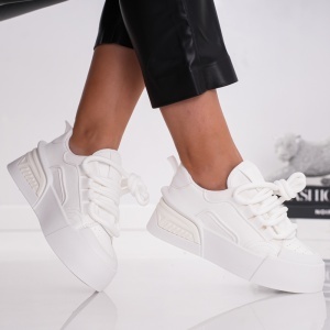 Pantofi Sport DynamicStreet - H38 White - Img 3