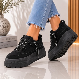 Sneackers Dama Urban Edge - KM21 Black - Img 5