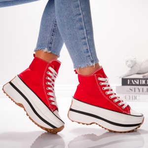 Bascheti Dama Zea High - LA831 Red - Img 2